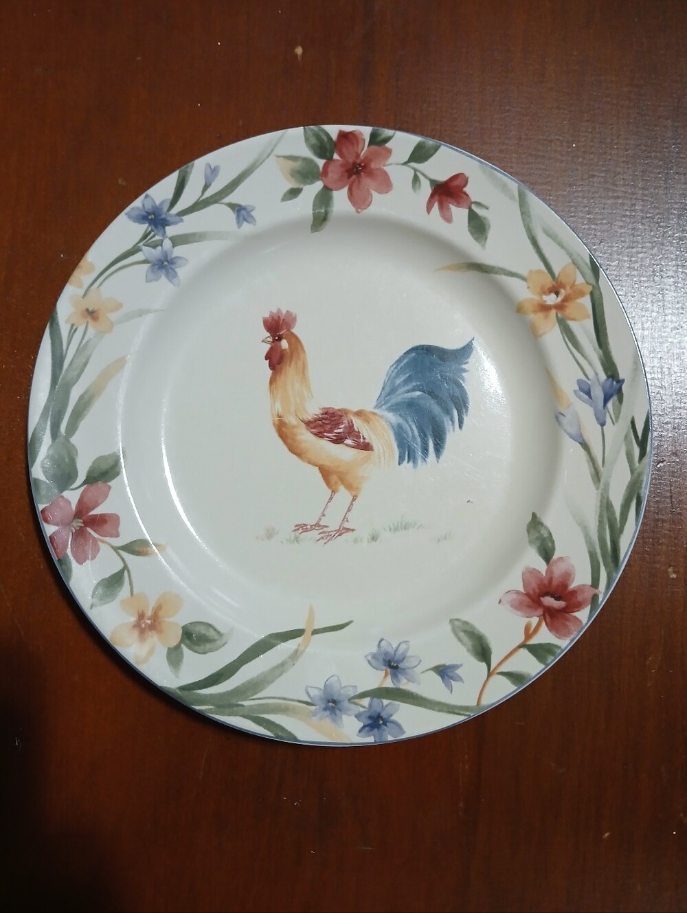 COVENTRY‎ Spring Rooster SALAD DESSERT PLATE 8”